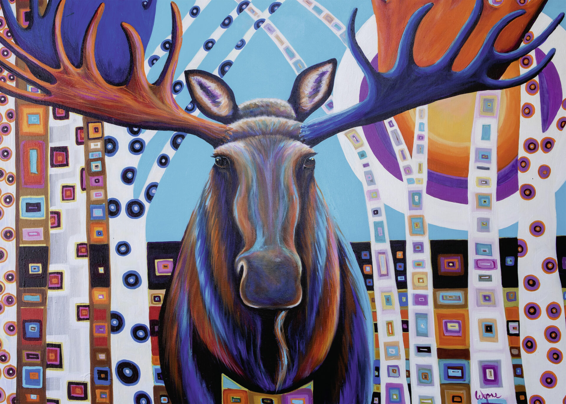 Ravensburger Jigsaw Puzzle : Winter Moose 1000pc